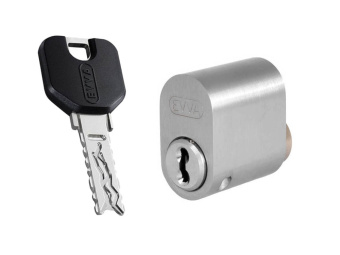 Скандинавский цилиндр EVVA 4KS SKA ключ-вертушка фото в интернет-магазине ДорогиеЗамки.рф