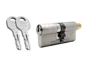 Цилиндр EVVA ICS ключ-вертушка с функцией Vario фото в интернет-магазине ДорогиеЗамки.рф