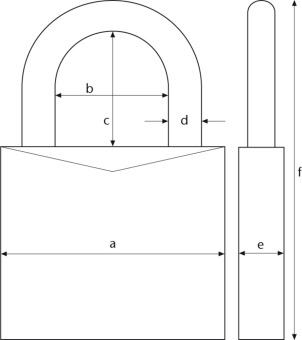Кодовый навесной замок ABUS 190CS/60 B/EFSPP фото в интернет-магазине ДорогиеЗамки.рф
